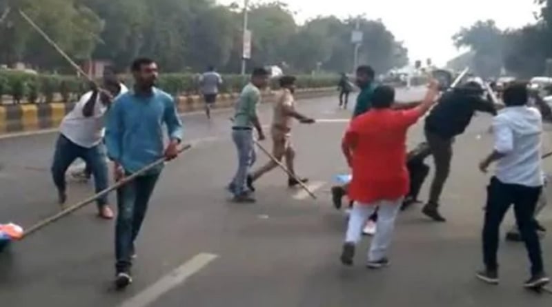 JNU Violence Impact in Ahmedabad, Clash Between NSUI-ABVP Activists