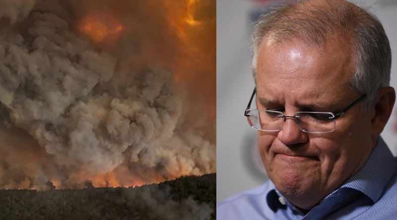 Australian PM Scott Morrison faces public heat over bush fire