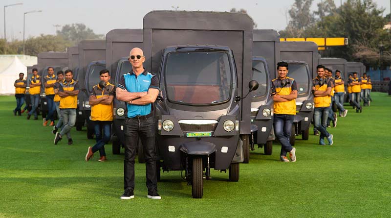 Amazon India rolling out Electric Delivery Rickshaws on Monday