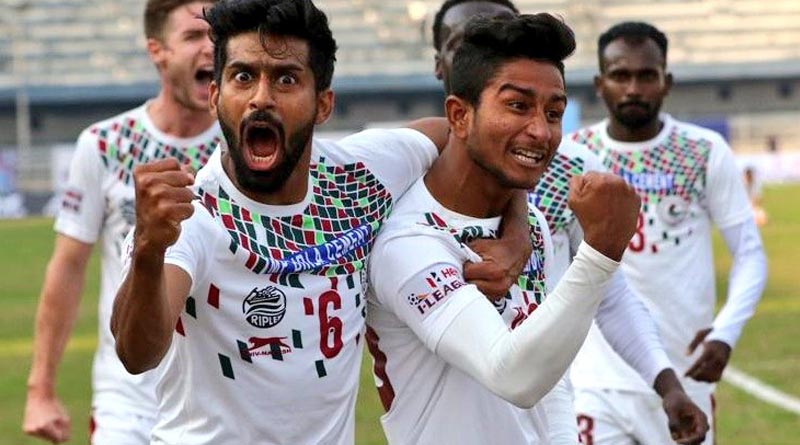 পিছিয়ে থেকেও পাঞ্জাবের বিরুদ্ধে ড্র, আই লিগের শীর্ষস্থান ধরে রাখল মোহনবাগান