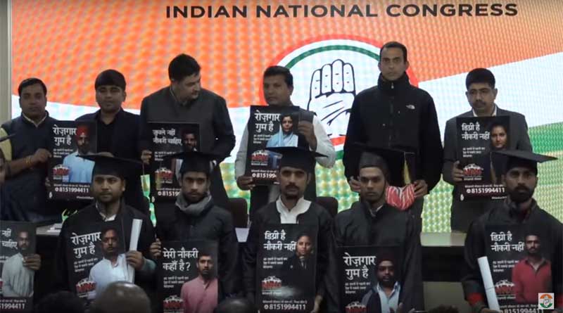 Youth Congress to launch National Register of Unemployment.
