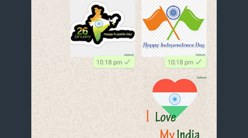 How to create Republic Day special WhatsApp Stickers