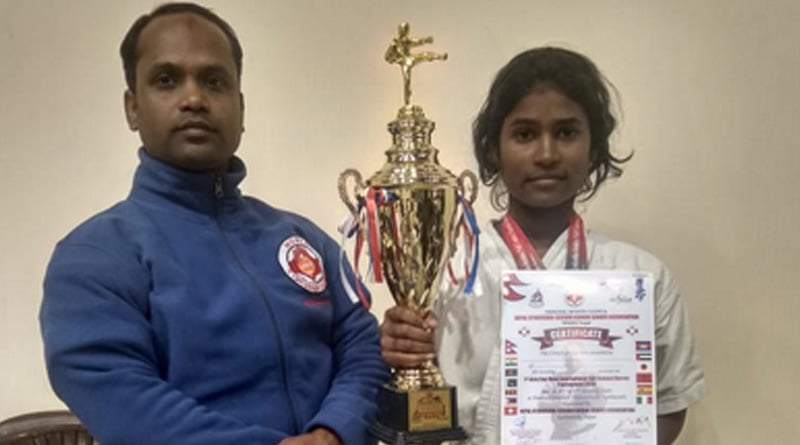 Bengal girl wins bronze in full contact karate tournament