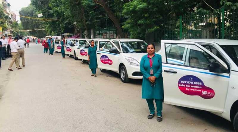 An all-women cab service has been started in Delhi for women safety.