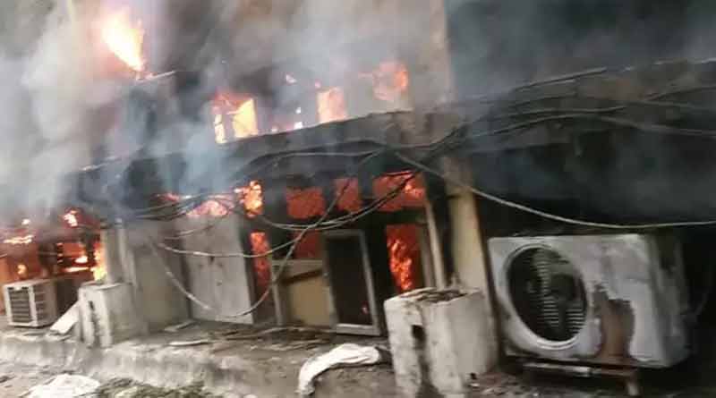 Fire at Tranpsort office in Delhi, many documents gutted