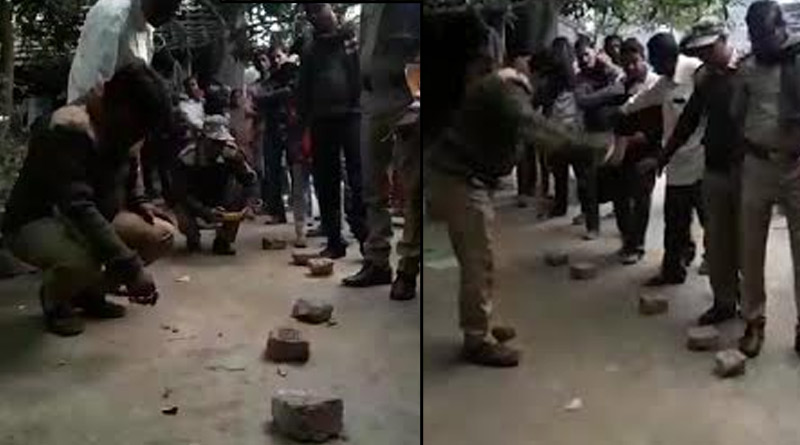 মিলল অজানা জন্তুর পায়ের ছাপ, আতঙ্কে দিন কাটছে ফুলিয়ার এই গ্রামের
