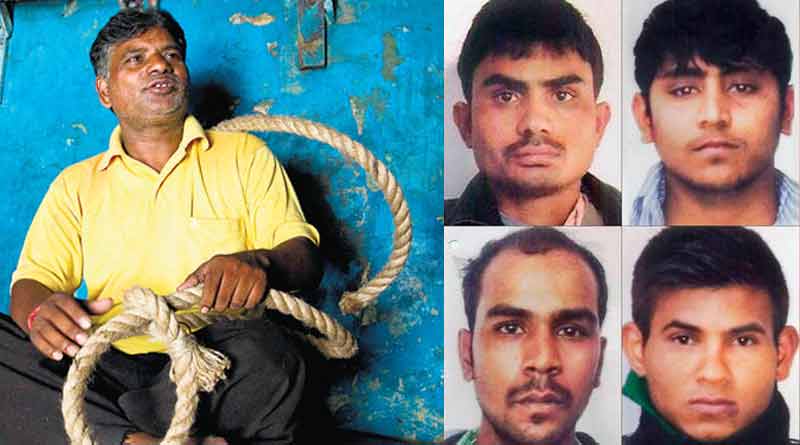 Tihar jail authority calls hangman Pawan for hanging Nirbhaya's rapists