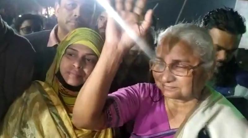 Madhya Pradesh police filed a case against social activist Medha Patkar
