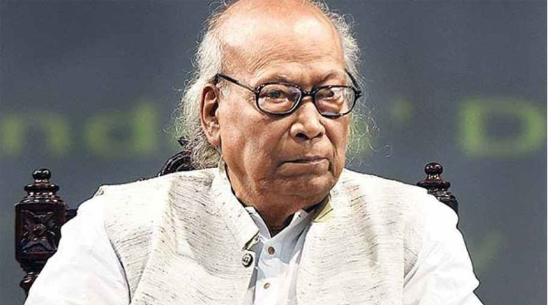 Poet Sankha Ghosh is ill, admitted to the hospital at Mukundapur