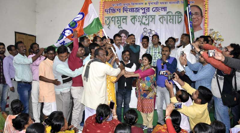 4000 workers left BJP and joined TMC at Balurghat