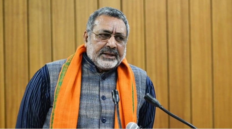Only Sanatana Dharma followers should have stayed back after Partition, says Giriraj Singh