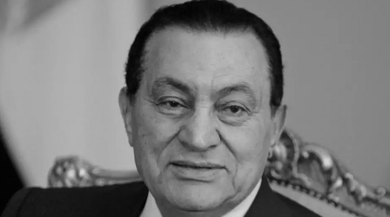 Hosni Mubarak, the Egyptian president toppled by the Arab Spring
