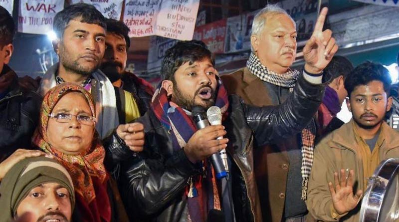 Bihar: stones were thrown at CPI leader Kanhaiya Kumar's cavalcade