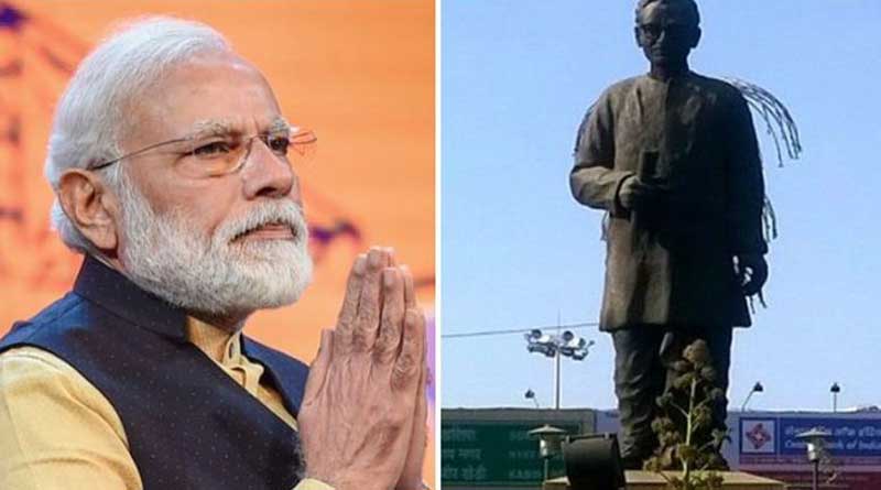 PM Modi Inaugrates statue of RSS ideologue Deendayal Upadhyaya