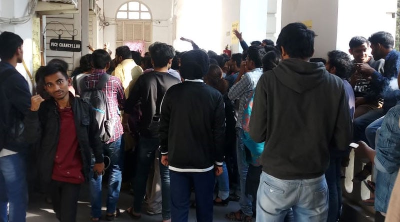 Student agitation in Kolkata's Presidency University