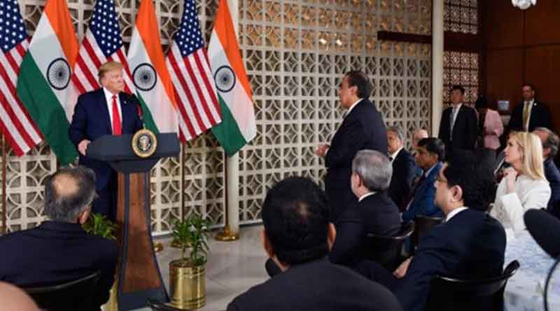 Donald Trump meets Mukesh Ambani, Chandrasekaran, others