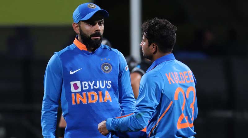 NZ vs IND 1st ODI: Virat looses temper on Kuldeep Yadav