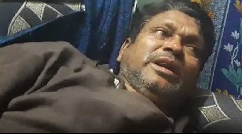 Old supporter of BJP beaten brutally at Asansol, TMC accussed