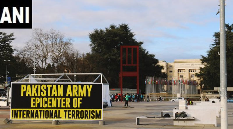 banner calling Pak Army ‘epicentre of international terrorism’