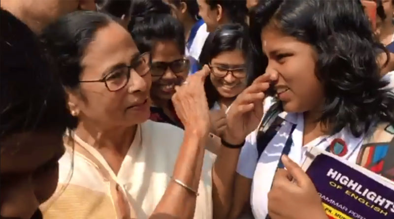 মাধ্যমিক পরীক্ষা পর্যবেক্ষণে খোদ মুখ্যমন্ত্রী, গেলেন ভবানীপুর গার্লসে