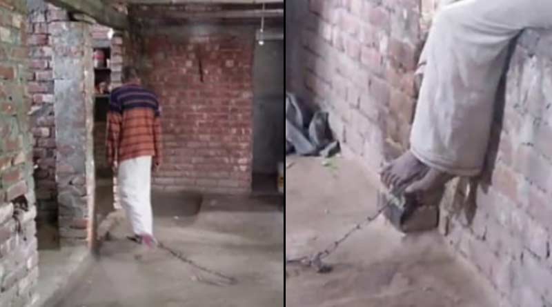ছেলে মানসিক ভারসাম্যহীন, যুবককে ৫ বছর ধরে শিকলবন্দি রেখেছে বাবা-মা