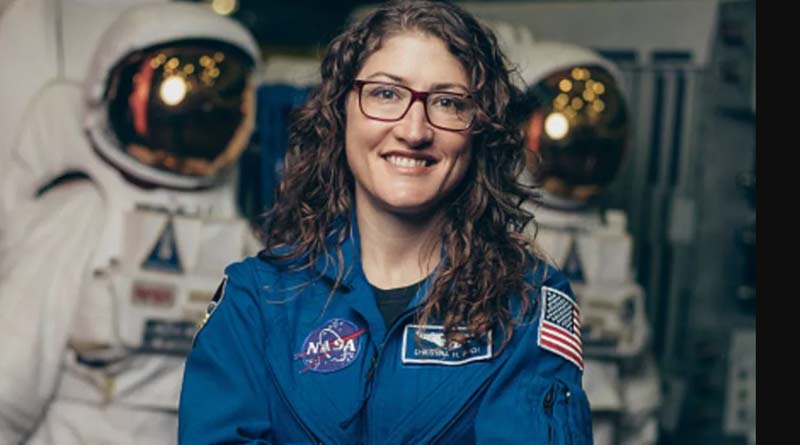 Christina Koch,female astronaut sets new record by spending 328days in space