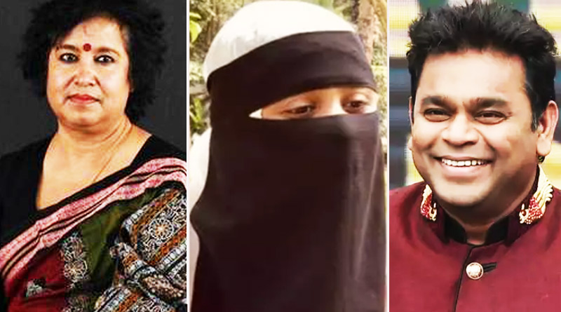 Taslima Nasrin slams A R Rahaman daughter for wearing burqa