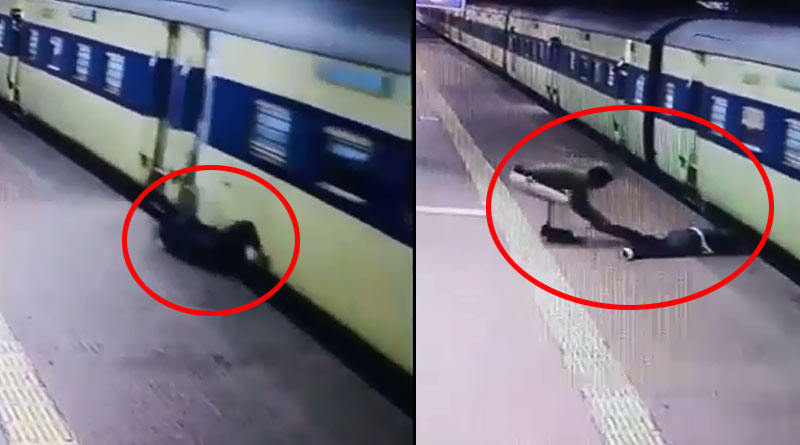 A youth injured while trying to catch running train in midnapore