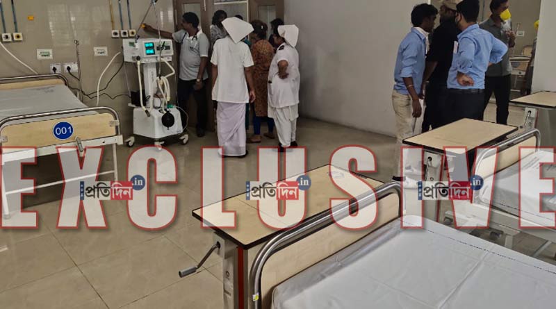 করোনা মোকাবিলায় আরও তৎপর বাঙ্গুর হাসপাতাল, তৈরি নয়া আইসোলেশন ওয়ার্ড