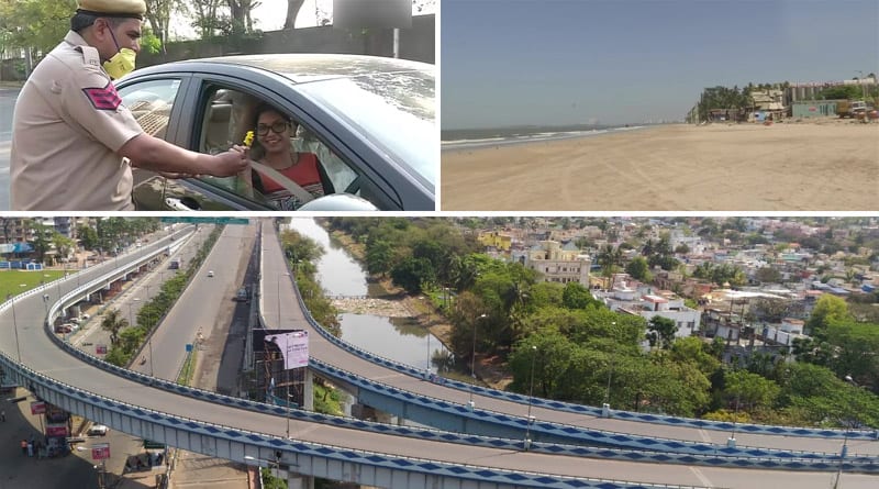 শুনশান রাস্তা-জনশূন্য পথ, দেখুন দেশজুড়ে জনতা কারফিউয়ের ছবি