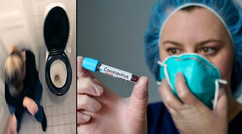 A man locked his wife in the bathroom over coronavirus fears