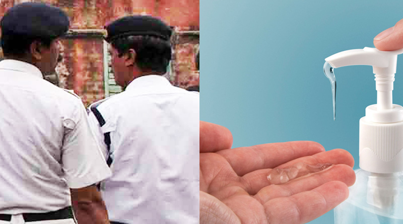Kolkata Police's unique initiative to prepare homemade hand sanitizer