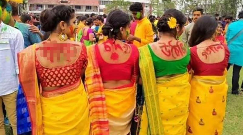 Rabindra Bharati university sparks controversy in Basant Utsav