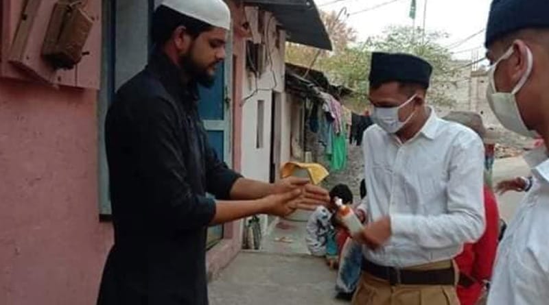 প্রচার নয় কাজই আসল, করোনা যুদ্ধে লড়তে নেমেও লক্ষ্যে অবিচল RSS