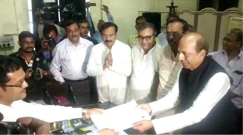 Dinesh Trivedi and Subrata Bakshi files nomination for Rajya Sabha
