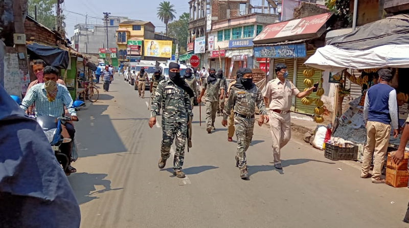 People of Birbhum breaks lockdown norms after open some shops on tuesday