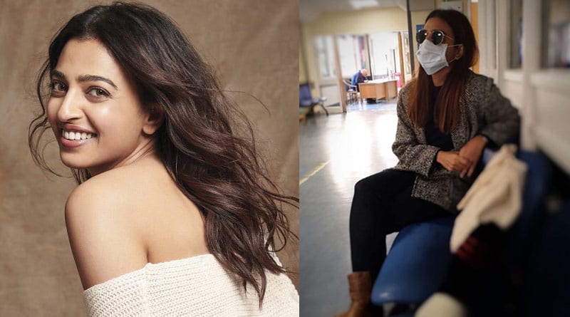 Radhika Apte’s masked pic from hospital viral on Social media