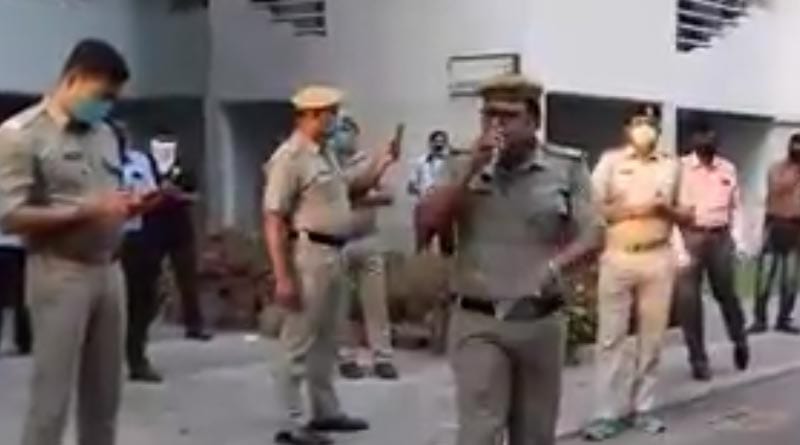 Sodepur Police sings a parody of famouse bollywood song