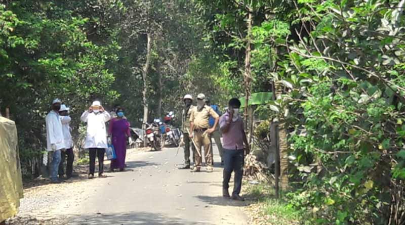 দাসপুরে করোনা আক্রান্ত যুবক, সংক্রমণ এড়াতে কোয়ারেন্টাইনে গোটা গ্রাম