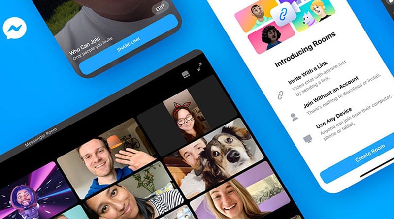Facebook introduces Messenger Rooms to make video calls