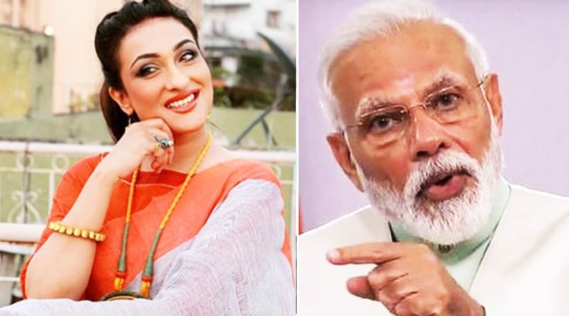 ‘রাত ৯টায় বাতি নিভিয়ে মোম জ্বালান’, মোদির সমর্থনে মনে করালেন অভিনেত্রী ঋতুপর্ণা