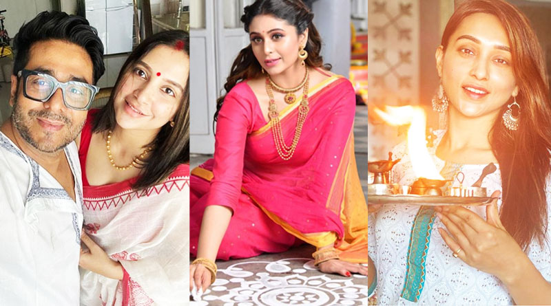 Tollywood celebs celebrates Bengali new year at home
