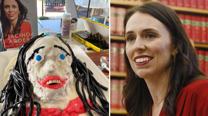 TV presenter attempted to make a cake which looks like Jacinda Ardern