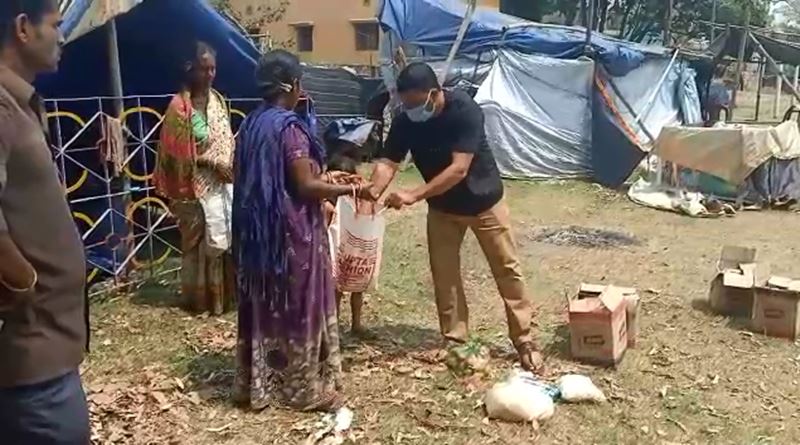 করোনায় কাটছাঁট পুজোয়, অর্থের পুরোটাই ত্রাণের কাজে লাগাচ্ছে আসানসোলের ক্লাব