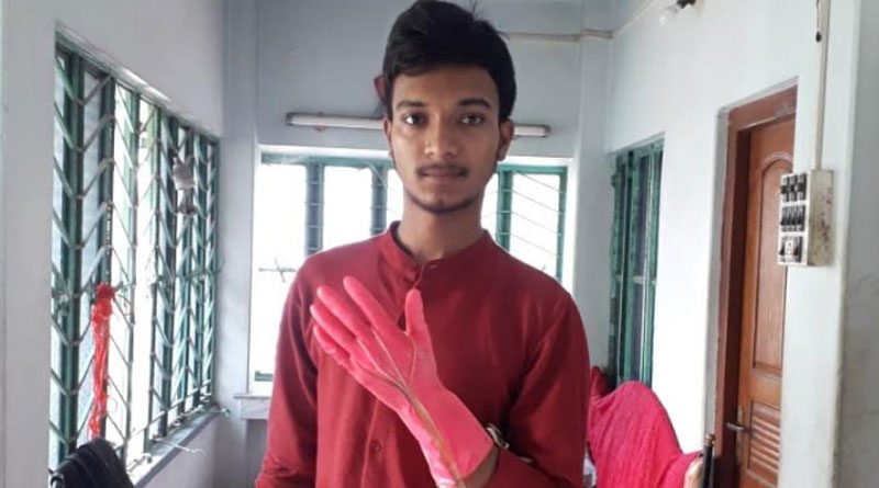 করোনা মোকাবিলায় শামিল ইঞ্জিনিয়ারিং পড়ুয়া, তৈরি করলেন অত্যাধুনিক গ্লাভস