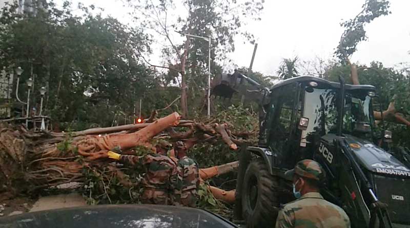Post Amphan Restoration: Army deployed in cyclone-ravaged Kolkata