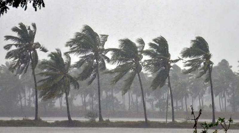 Strong wind blow in Kolkata caused rainfall in other districts
