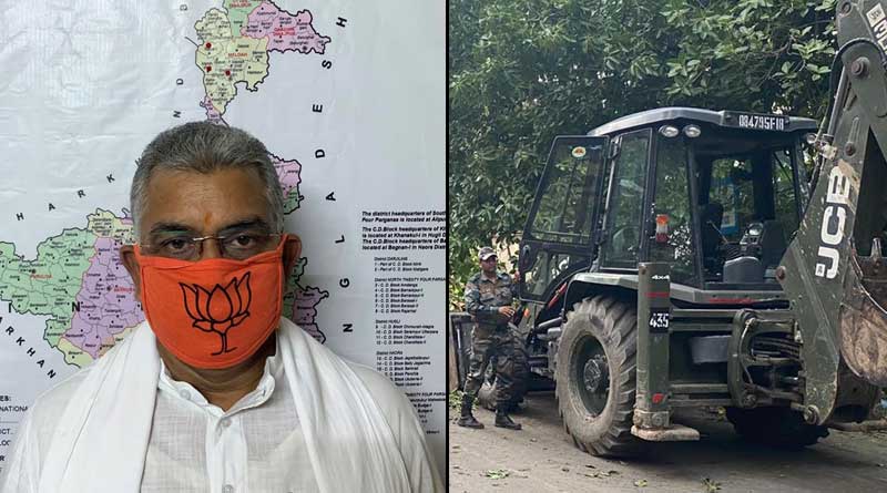 Dilip Ghosh slams State Govt. over Army Deployment