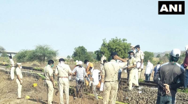 Atleast 16 migrant workers run over by train in Maharashtra