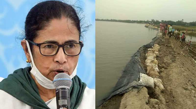 Mamata Banerjee directs to repair river embankment as early as possible